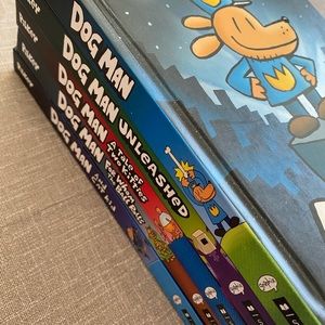 5 Dogman books EUC